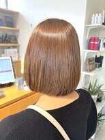 ラヴェストバイフレイスウェル(LOVEST by frace well)&nbsp;【LOVEST服部】丸みボブ/ショコラアッシュ/透明感イルミナカラー