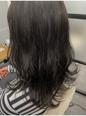 《三軒茶屋 N°aria》ゆるふわ巻き大人可愛い地毛風暗髪カラー
