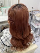 ヘアセットアリエス(aries)&nbsp;ねじりハーフツイン