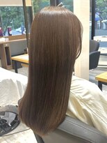 アトリエコア(Atelier Coa) 髪質改善トリートメントミルクティーベージュカラーくびれヘア