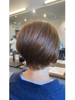 エファッセ 伊奈店(efface)&nbsp;ショートボブ×ブラウンベージュ×メンズライク×ナチュラル