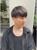 マッシュショート×ハイライトカラー