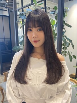 エレノア トーキョー 恵比寿(ELEANOAH TOKYO) ナチュラルワンカール 艶髪韓国レイヤーカット