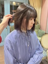 ロチカバイドールヘアー 心斎橋(Rotika by Doll hair)&nbsp;ワンカラーで明るく！透明感ベージュ