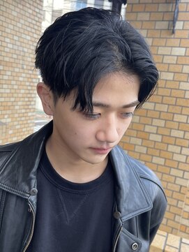 ニコ(nico...) メンズかき上げセンターパート