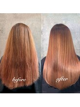 髪質改善高濃度水素 /ULTOWAトリートメント×プレミアムオージュア（プラチナ美髪）