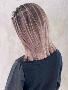 シオン(shion) 似合わせカットマロンベージュメルティカラー_ba351151