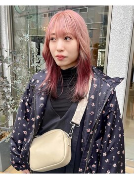 ザレミー(THE REMMY) 青みピンク/グラデーションカラー/ピンクカラー/エンドカラー