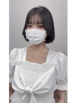 サンド 鹿児島中央(sand)&nbsp;ボブ/韓国ボブ/タッセルボブ/イメチェン/似合わせカット]