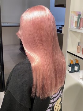 ベレーザ 渋谷(BELEZA) 12406髪質改善ストレートラベンダーミルクティーホワイトピンク