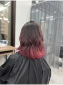 レッドバレイヤージュハイライト