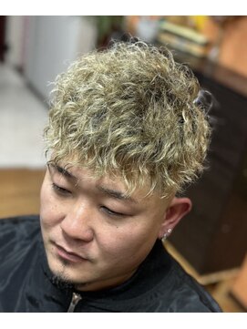 ピシャッとニ代目銀二郎 金髪ツイストスパイラル