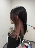 インナーカラーピンク♪