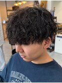 栃木メンズ波巻きスパイラルパーマシャドウパーマツイストパーマ