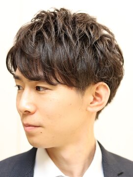 ヘアーアンドグルーミング ヨシザワインク(HAIR&GROOMING YOSHIZAWA Inc.) ツーブロックビジネス束感ショートマッシュ
