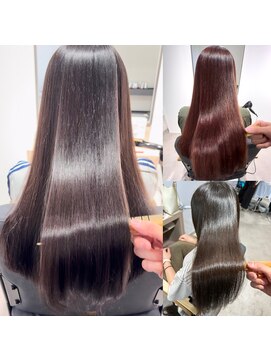 ゼン(ZEEN) 【縮毛矯正&髪質改善カラー】