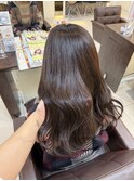 グレージュ　ブラウン　西村ひより
