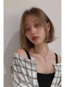 【ZEAL天神】大人ボブ＋ヌーディーベージュ★New Open