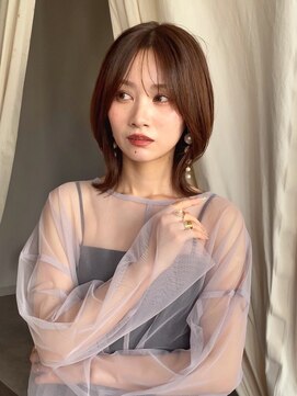 キイヘアーデザイン(key hair design) 30代からのミディアムレイヤー