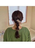 編みおろし