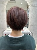 似合わせカット/ショート/ボブ/ピンク
