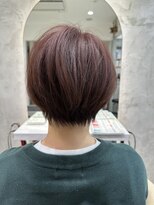 ロンドネートゥル 新潟(Lond naitre)&nbsp;似合わせカット/ショート/ボブ/ピンク