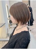 No Stylingミルクティーショートウルフ　ネオウルフ　ウルフ