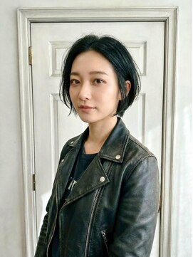 アロマ ヘアー ルーム 新宿3号店(AROMA hair room) 前髪なし/似合わせカット/カーキ/髪質改善/ボブ/韓国/ショート