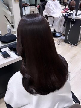 ユーフォリア 銀座本店(Euphoria) 【Ririka】カカオブラウン ブリーチなしカラー