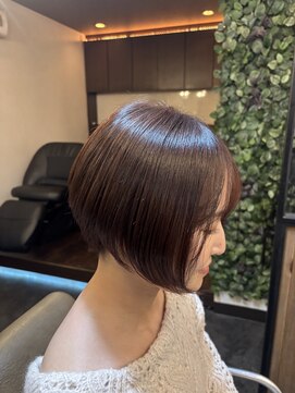 ファインヘアー(Fine Hair) 前下がりショート