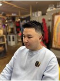 ショートアップ/フェード/SPINNER BARBEARIA/Ren
