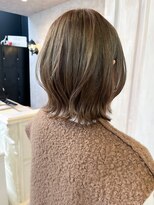 キャアリー(Caary)&nbsp;福山人気フォギーベージュ20代30代イルミナカラー美髪艶髪くびれ