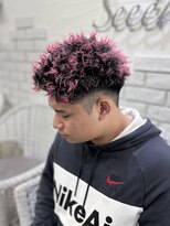 ヘアーグランデシーク(Hair Grande Seeek) 仏陀パーマピンパーマ短髪パーマスパイキーショート名古屋