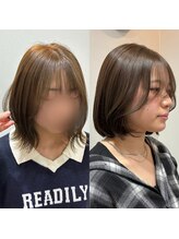 暖色の柔らかさ、寒色の抜け感。似合わせ配合で透明感