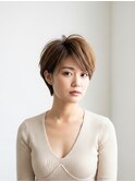 耳掛けショート[ショート/ボブ/白髪染め/白髪ぼかし/川越]