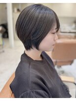 アンリー(Anree)&nbsp;◆ショートカット×ひし形ショートボブ×前髪あり20代30代40代