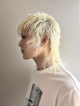 クク 渋谷(QUQU) ウルフ　ベリショ　ショート　メンズカット　レイヤー