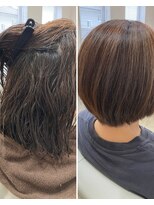 ワイ(Y) 自然な仕上がりの縮毛矯正