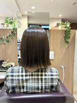 エル バイ ファースト(L by first)&nbsp;【L by first】縮毛矯正×切りっぱなし　10代/20代/30代/40代