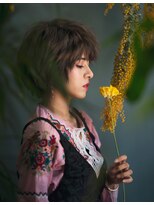 オーガスト ヘア ネイル(AUGUST hair nail)&nbsp;ボサかわボブ　クラシカル デジタルパーマ　ロブ