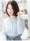 *mod's越谷*前下がりの小顔ナチュラルボブa