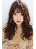 フリンジウェーブ×柔らかなナチュラルヘア【北新地 西梅田】