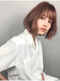 好感度UP人気のゆるふわボブ【Luxe高橋あや】表参道