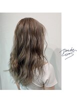 パドトロワ(Pas de trois)&nbsp;新潟×外人風ゴールドグレージュ×カリフォルニアビーチスタイル