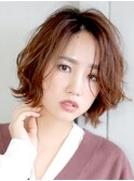 クセ毛のようなウェーブ