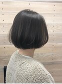 グレージュボブ