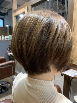 レリーヘアーデザイン(lelie hair design) 【lelie 嵩下】ショートスタイル