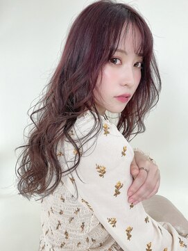 ルービック 難波(Rubik's) 透明ラベンダーカラーピンクアッシュ