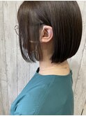 【ひとみ】ぱつっと感が可愛いミニボブ