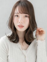 ローマ ギンザ(ROMA Ginza)&nbsp;【ROMA銀座】透明感ラベージュ/大人可愛い/くびれ鎖骨ミディアム